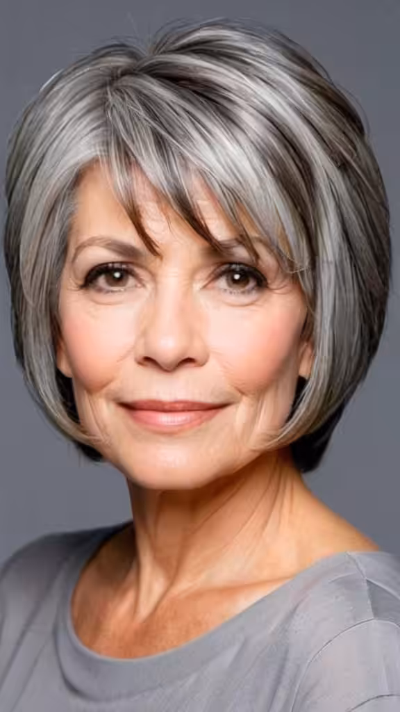 Curtained Chin Bob