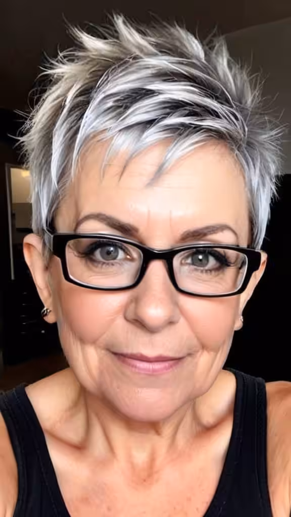 Edgy Pixie with Spikes