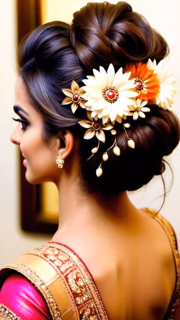 Floral Adorned Updos