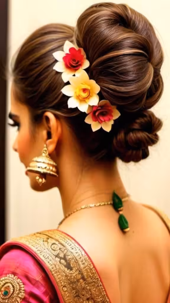 Floral Bun