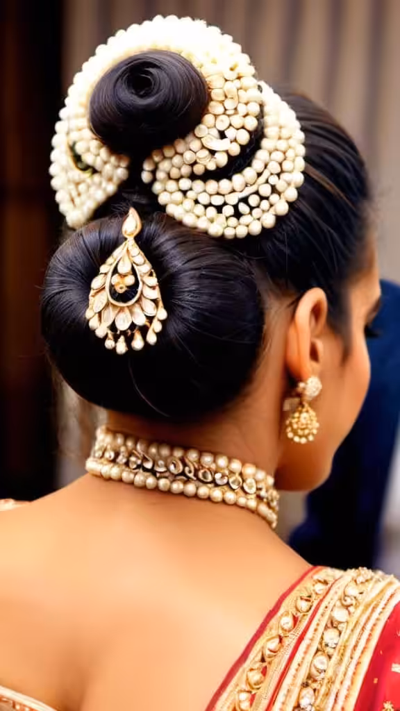 Gajra Bun
