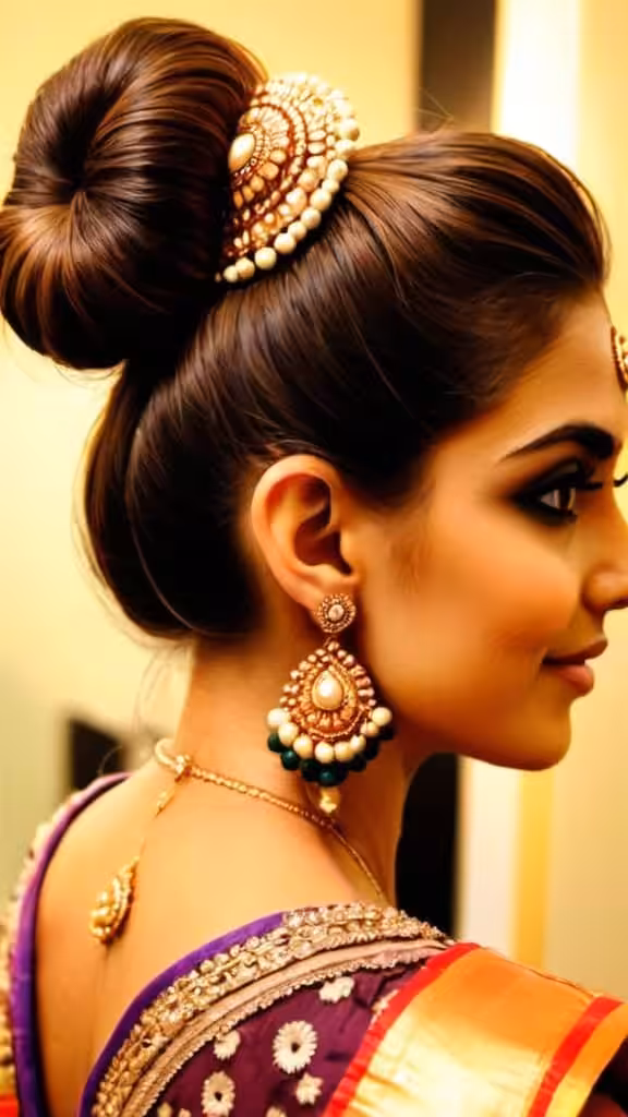 Gajra Bun