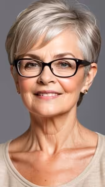 How to Maintain a Hairstyle with Glasses for Over 60 in 2026