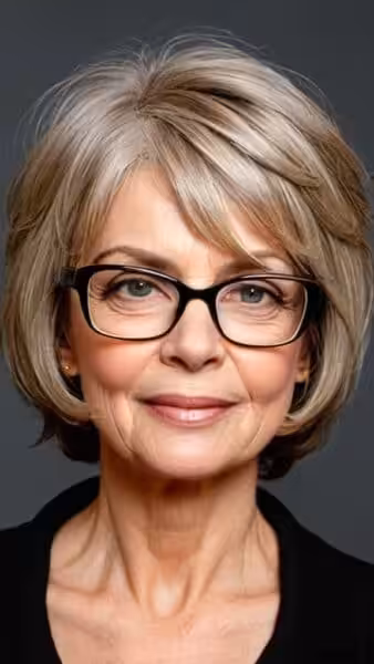How to Maintain a Hairstyle with Glasses for Over 70 in 2026