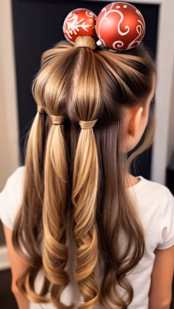 Half Up Half Down Bun