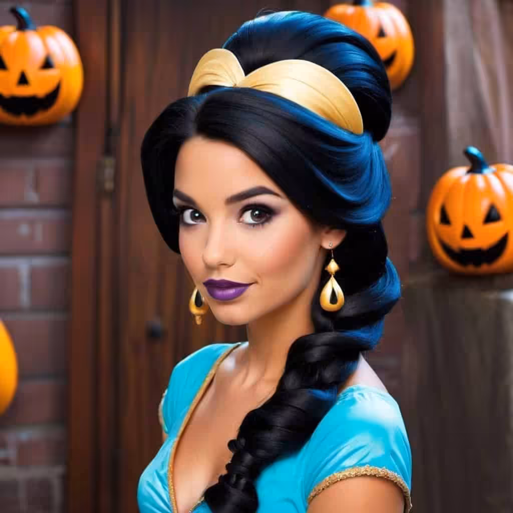 Jasmine Hairstyles for Halloween for Women
