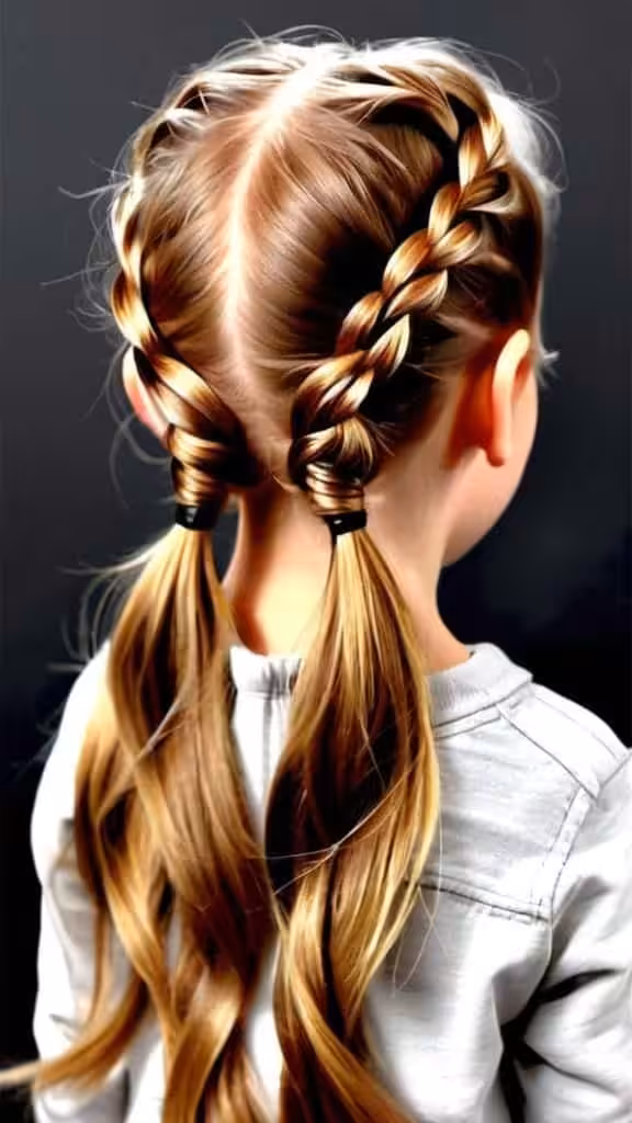 Knotted Braid