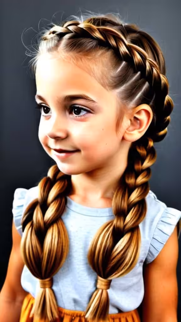 Knotted Braid
