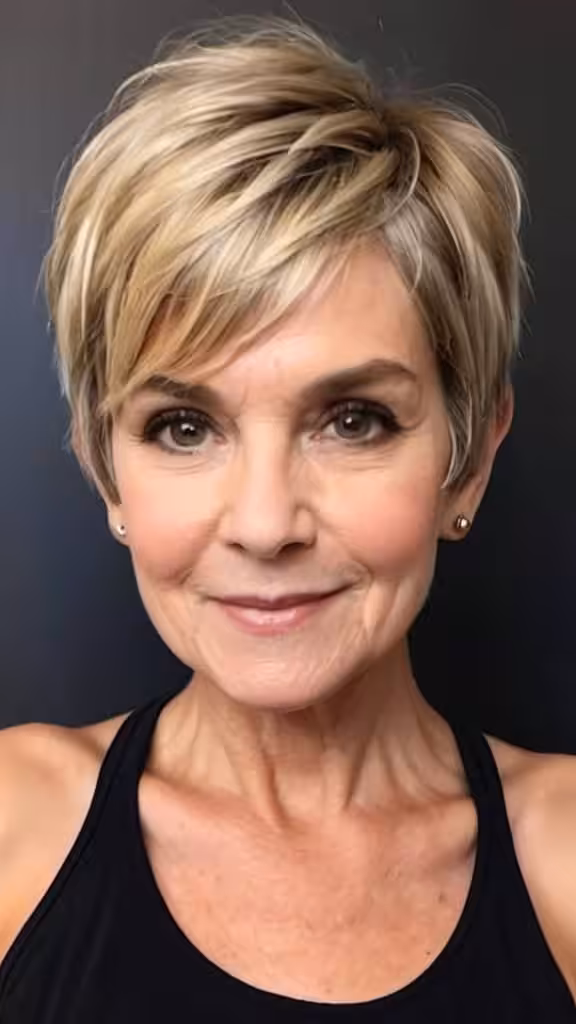 Layered Pixie Cut