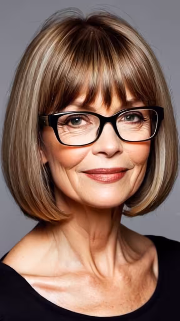 Long Bob with Bangs