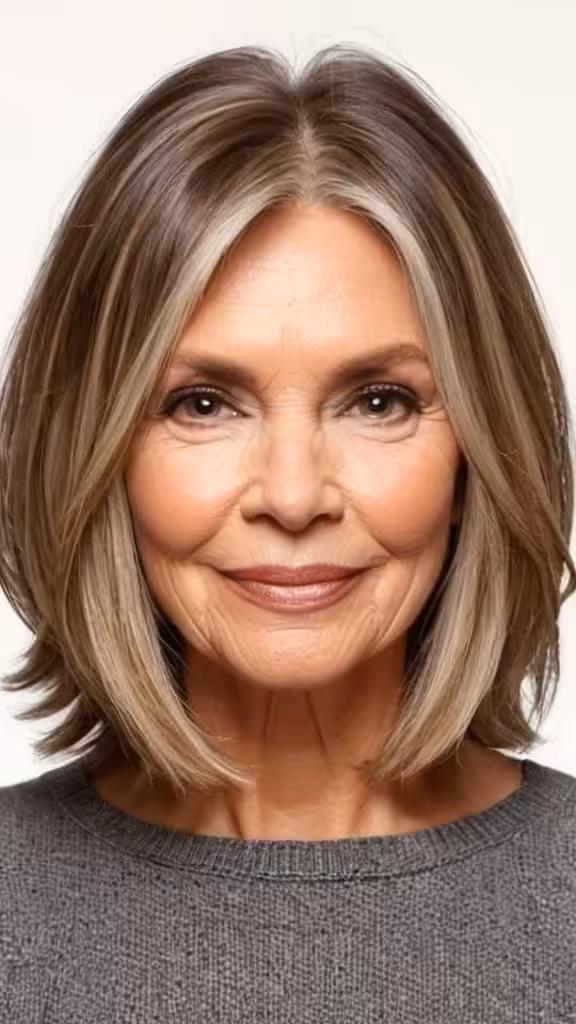 Medium-Length Balayage