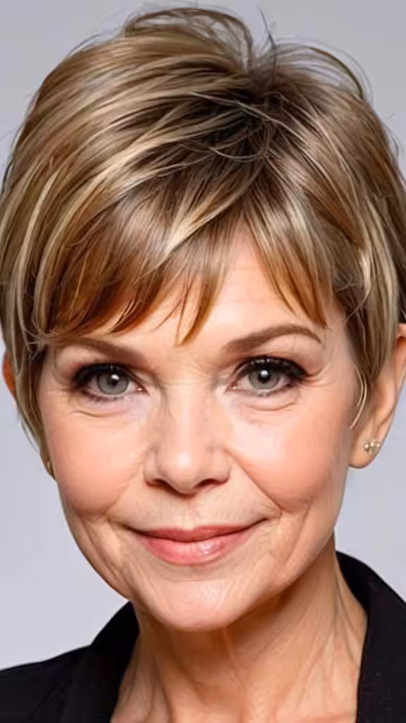 Pixie with Bangs