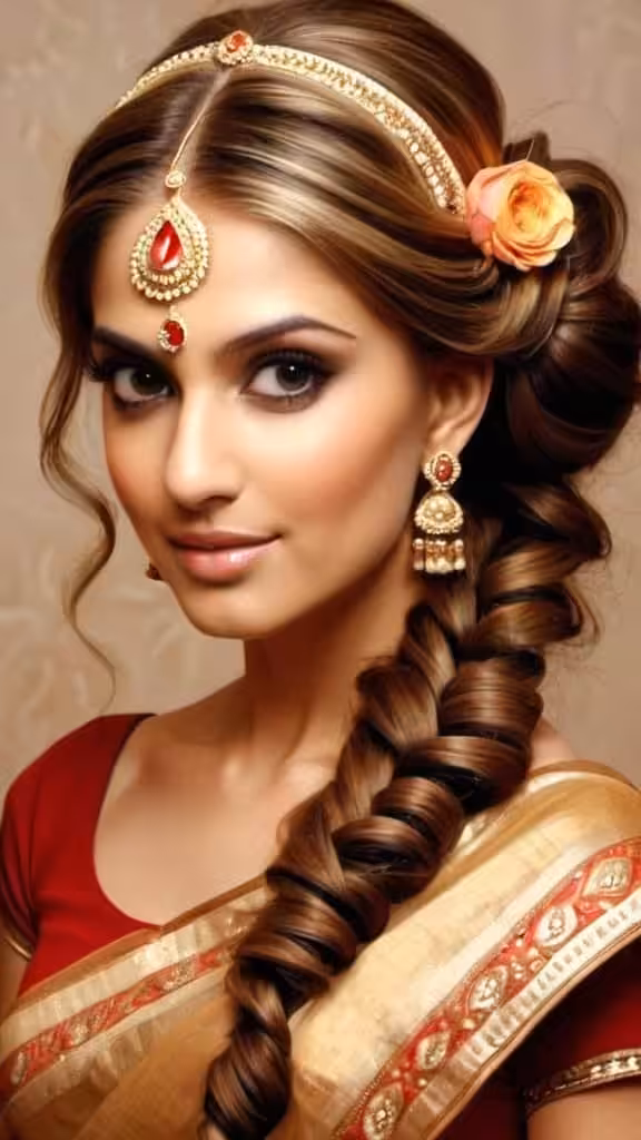Rich Floral Hair