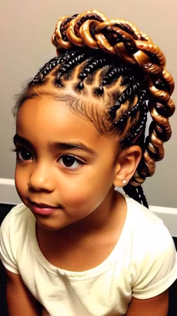Short Box Braids for Natural Hair