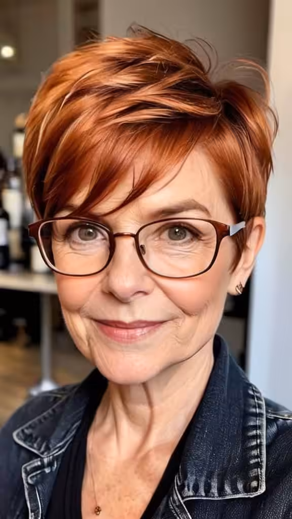 Short Copper Pixie