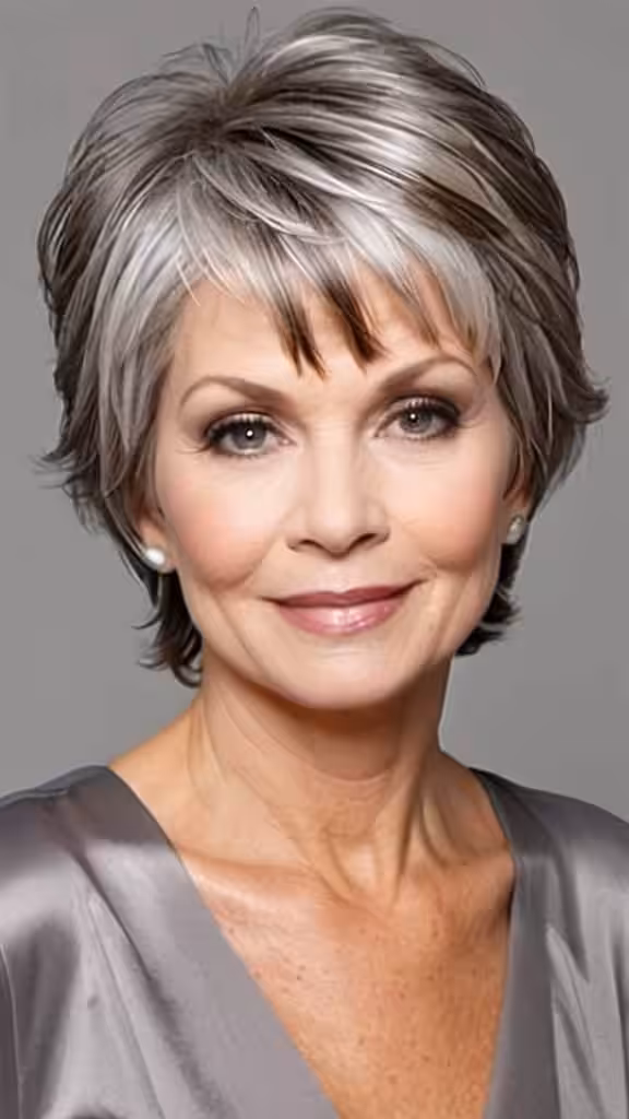 Short Layered Bob