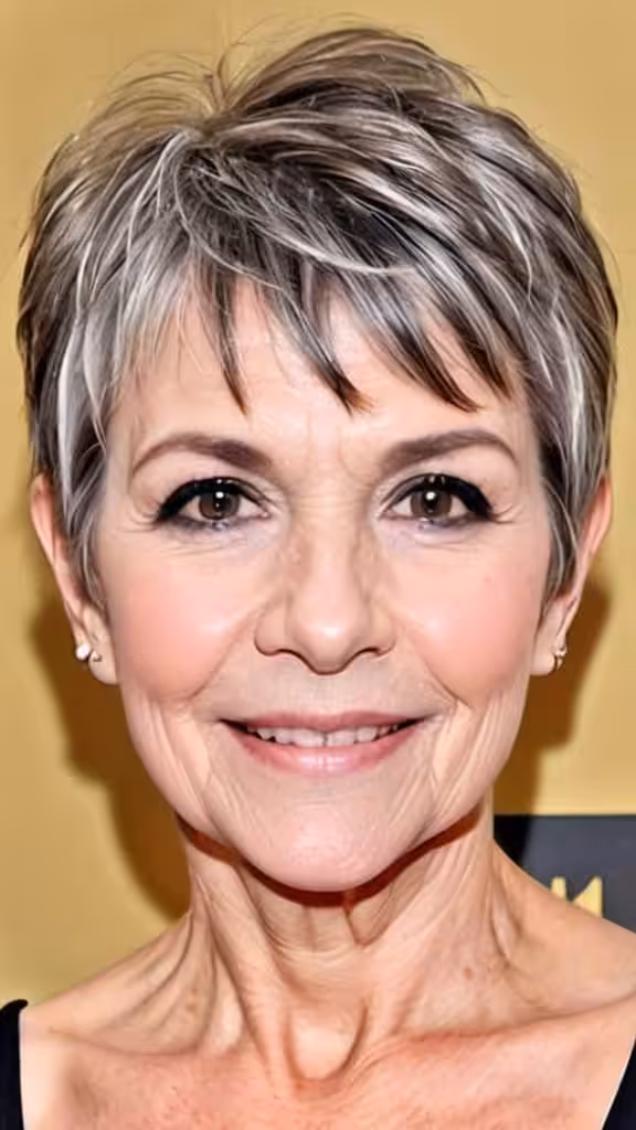 Short Pixie with Wispy Bangs