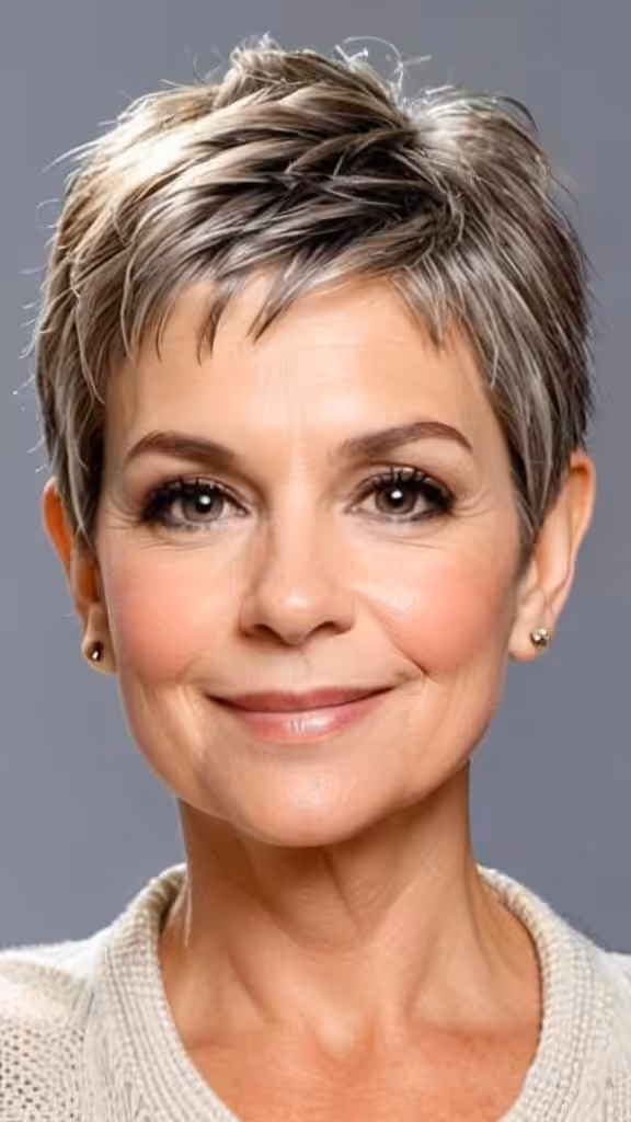 Short Textured Pixie