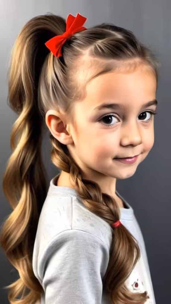 Side High Ponytail