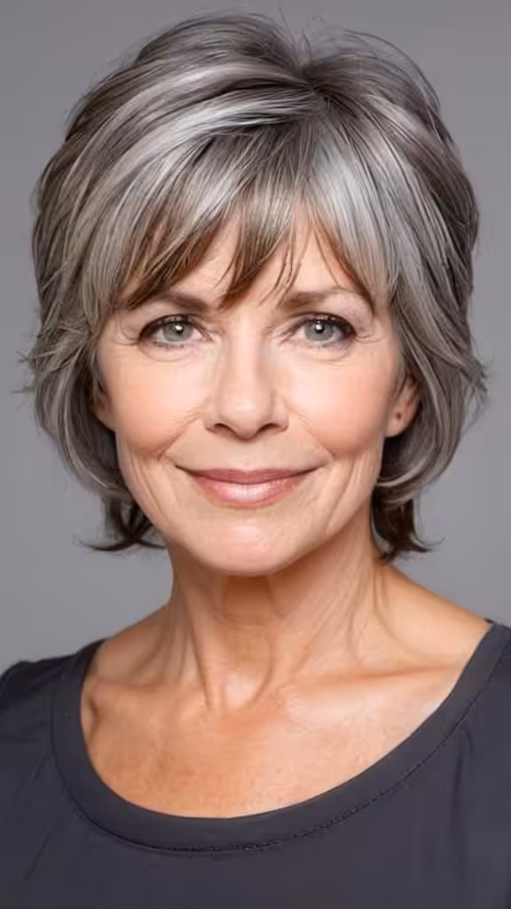 Side-Swept Bangs