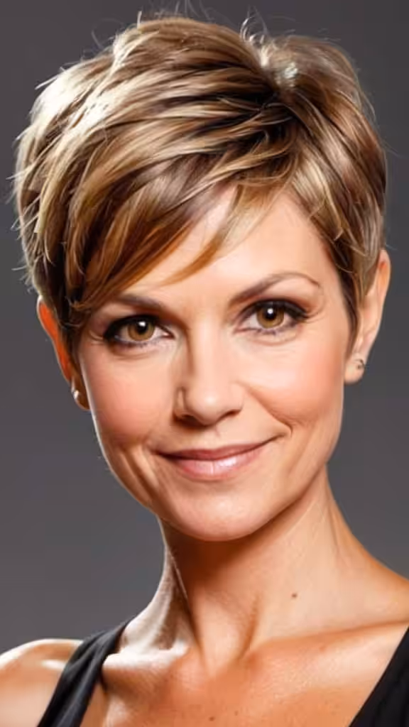 Side-Swept Pixie
