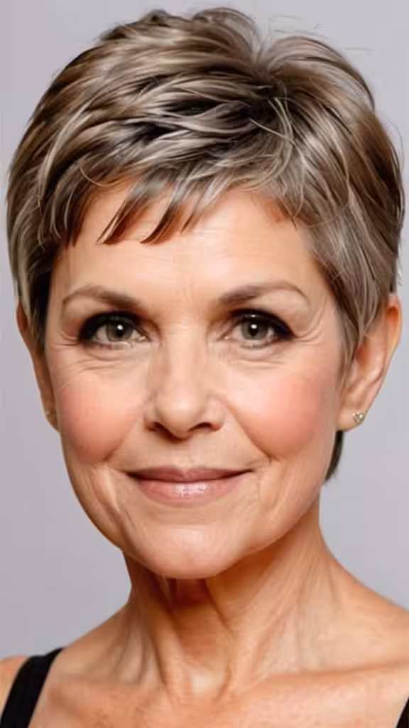 Side Swept Pixie