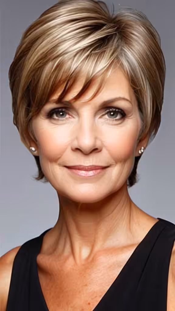 Sleek Short Wedge Cut