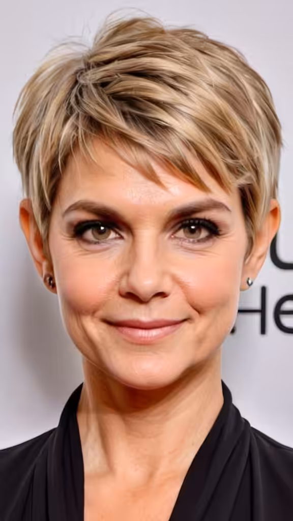 Sweeping Pixie Cut