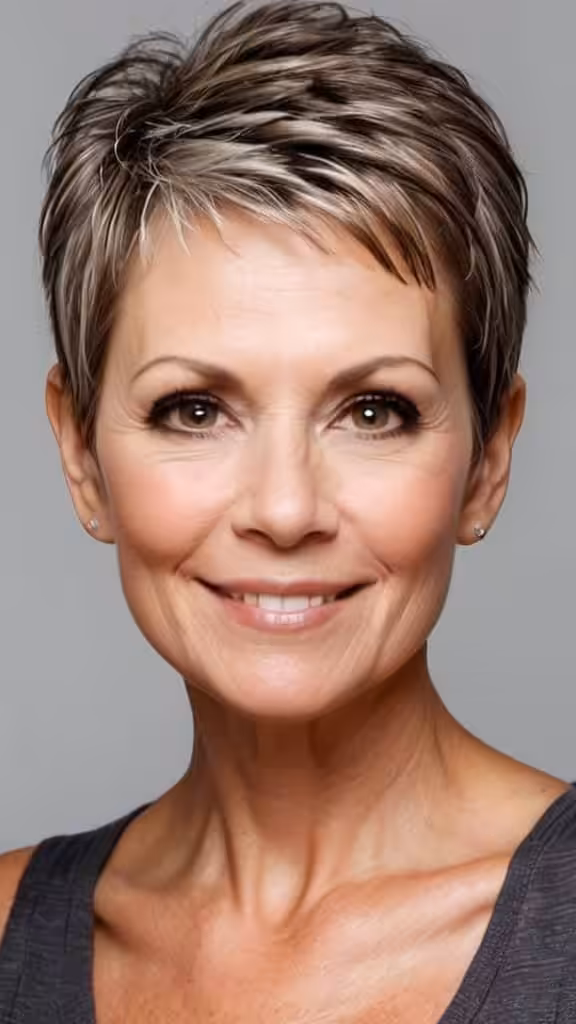 Tight Pompadour Pixie