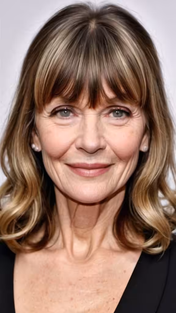 Wavy Cut Soft Fringe
