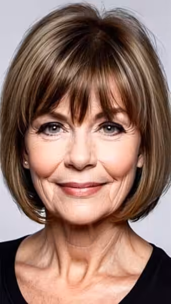 How to Maintain a Bangs Hairstyle for Over 60 in 2026