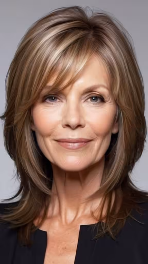 Long Hair with Face-Framing Layers