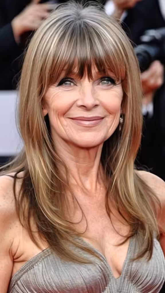 Long Layers With Bangs