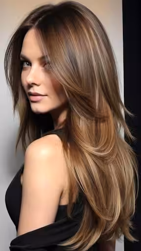 Long Hair with Soft End Layers