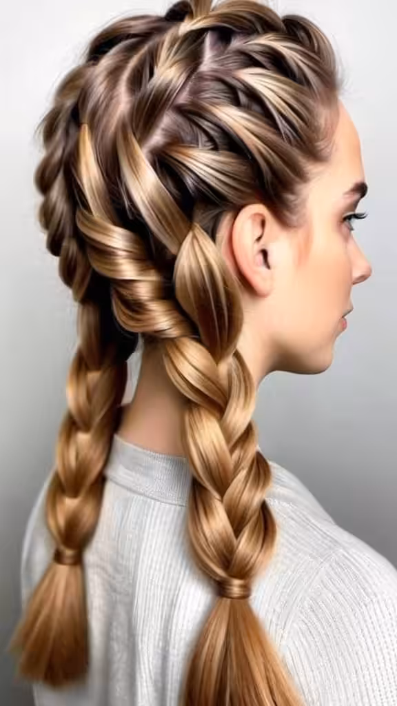 A Delightful Dutch Braid