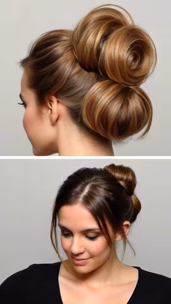 Airy-Textured Bun