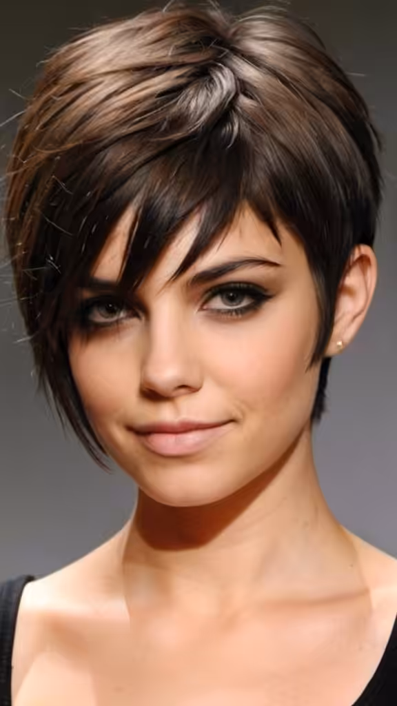 Asymmetrical Choppy Hair