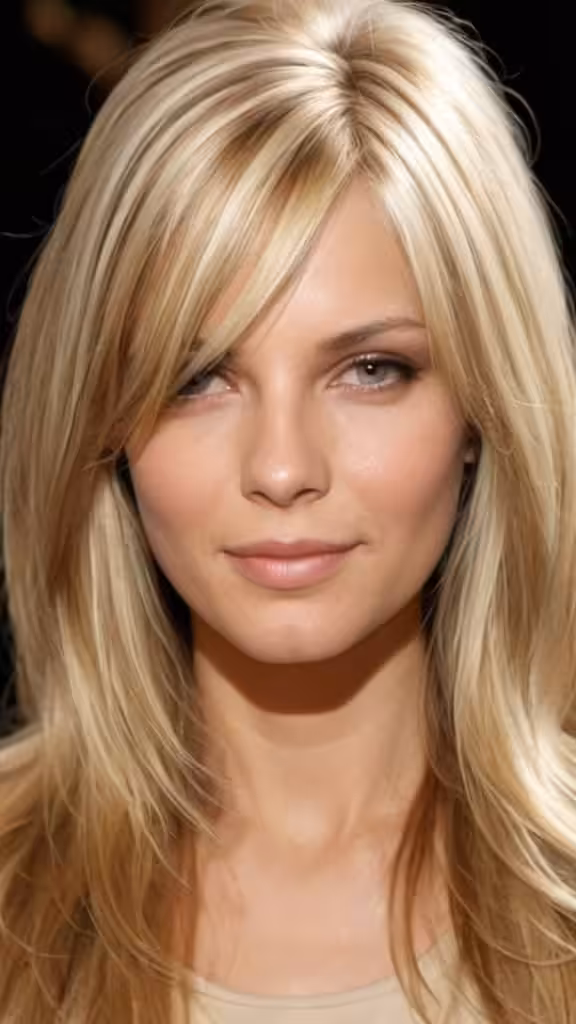 Beige Blonde Layers