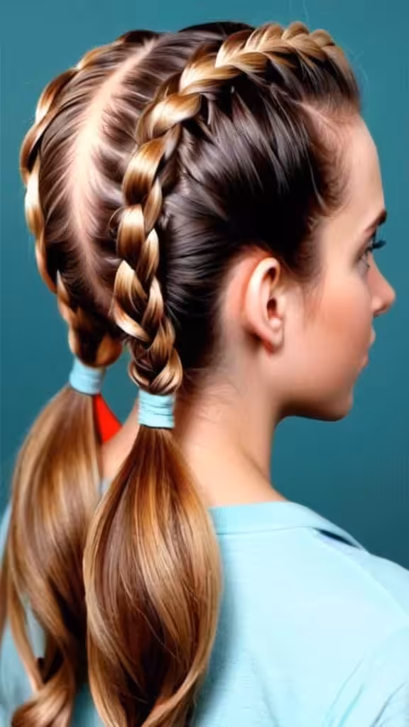 Braided Pigtails