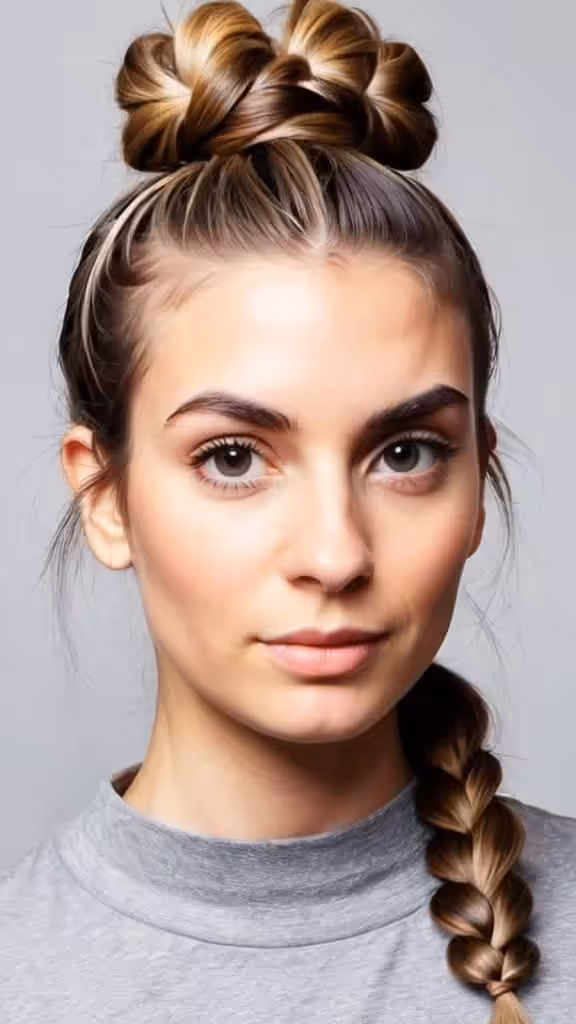 Braided Topknot