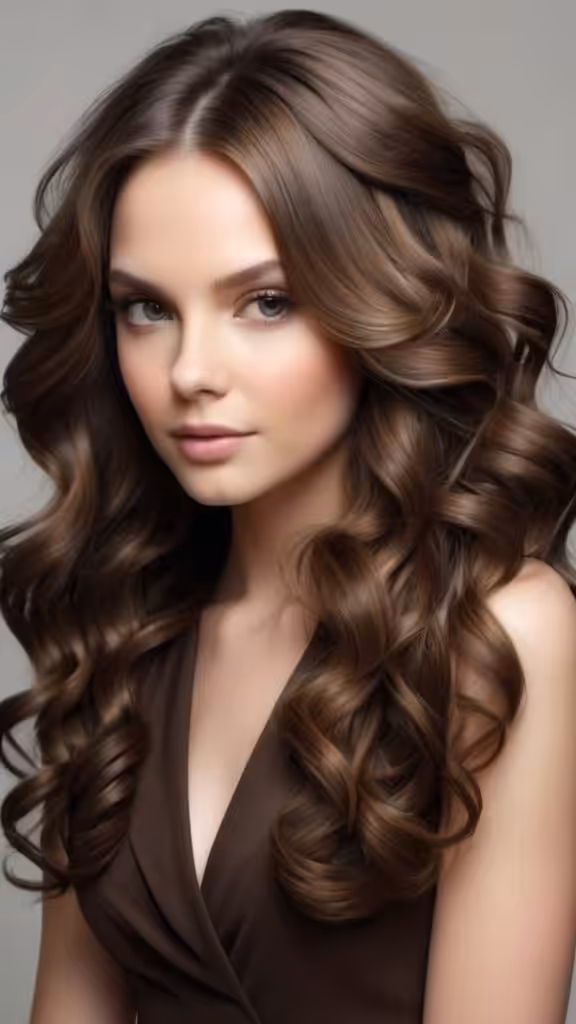 Brushed-Through Curls