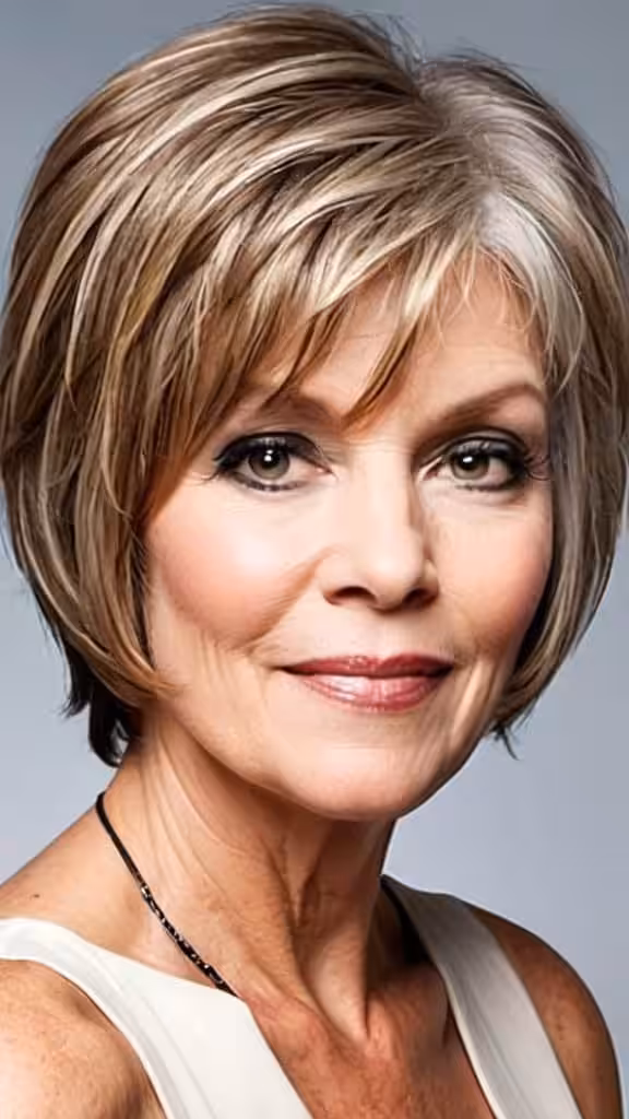 Choppy Angled Bob