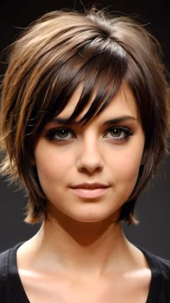 Choppy Layered Cut