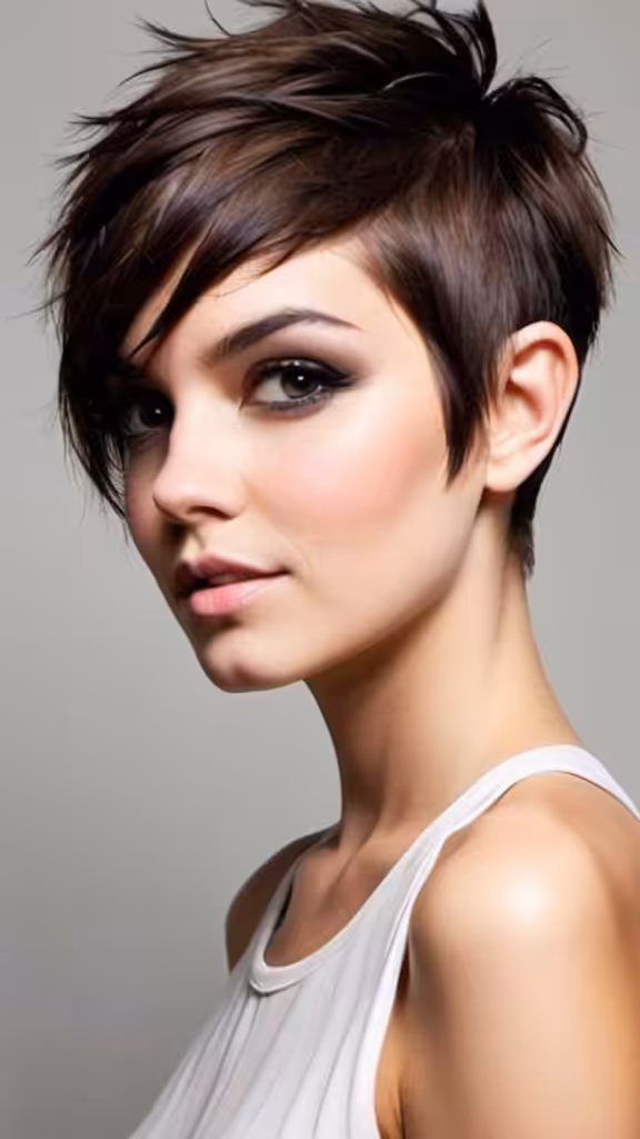 Choppy Undercut Pixie