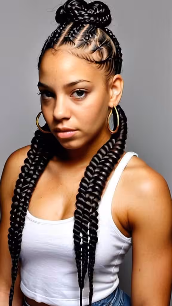 Chunky Cornrows