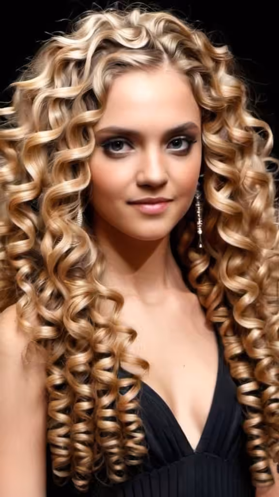 Crimped Curls