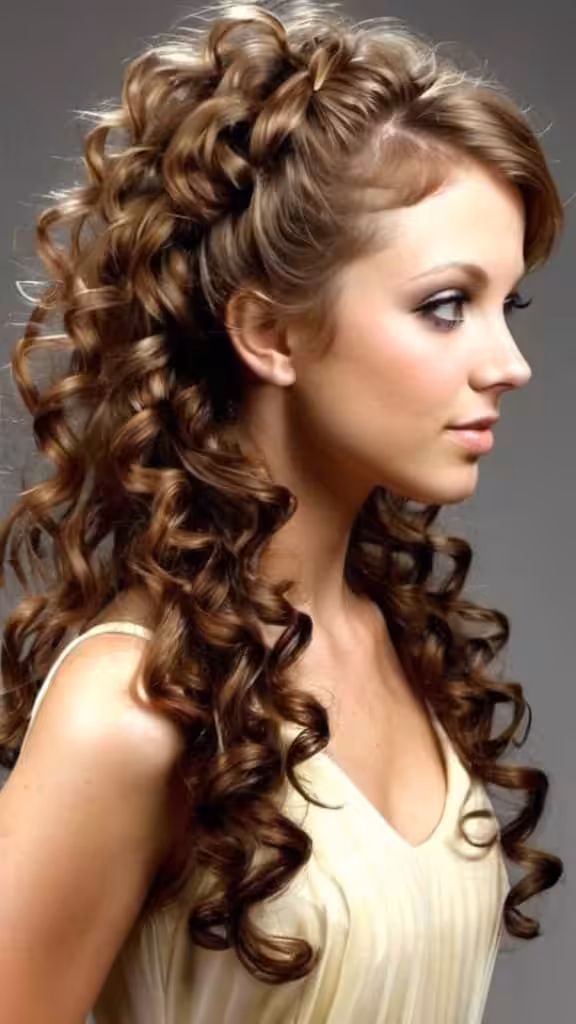 Curly Hairstyles for Long Hair