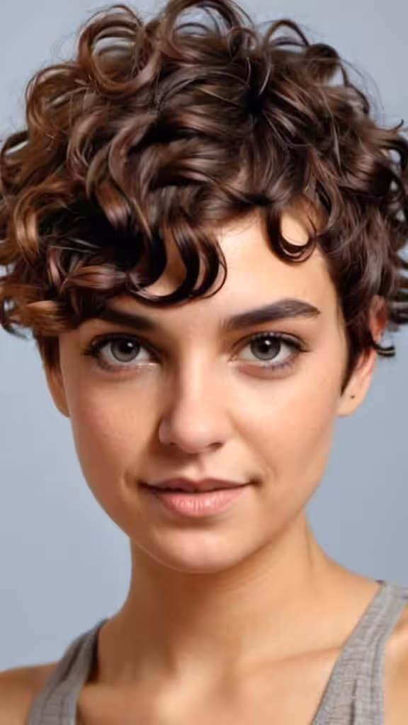 Curly Pixie