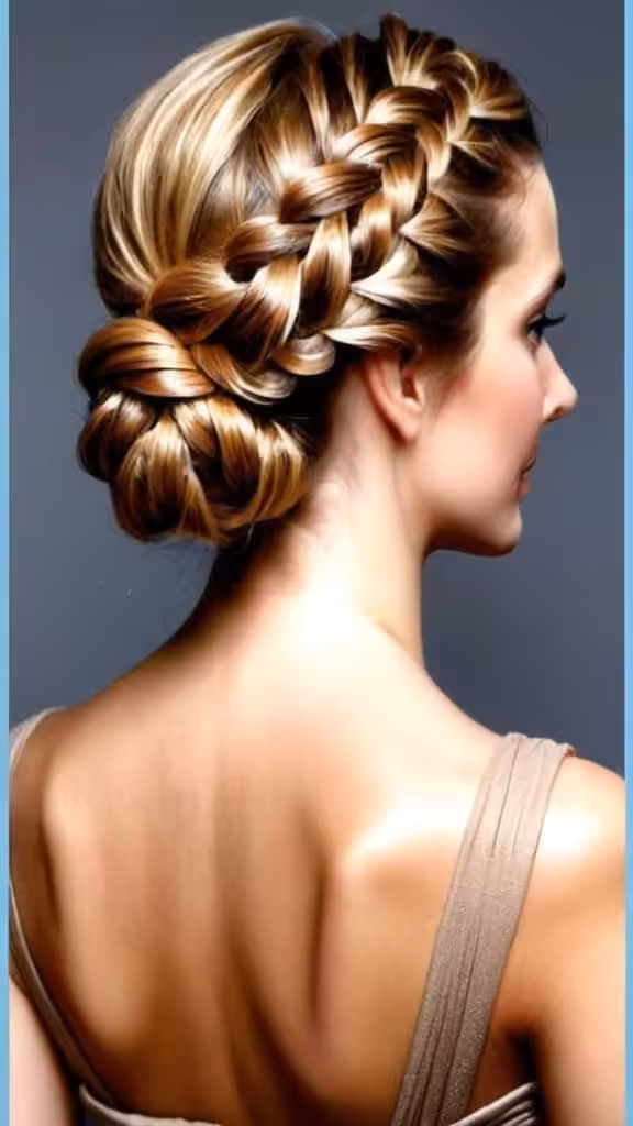 Elegant Braided Updo
