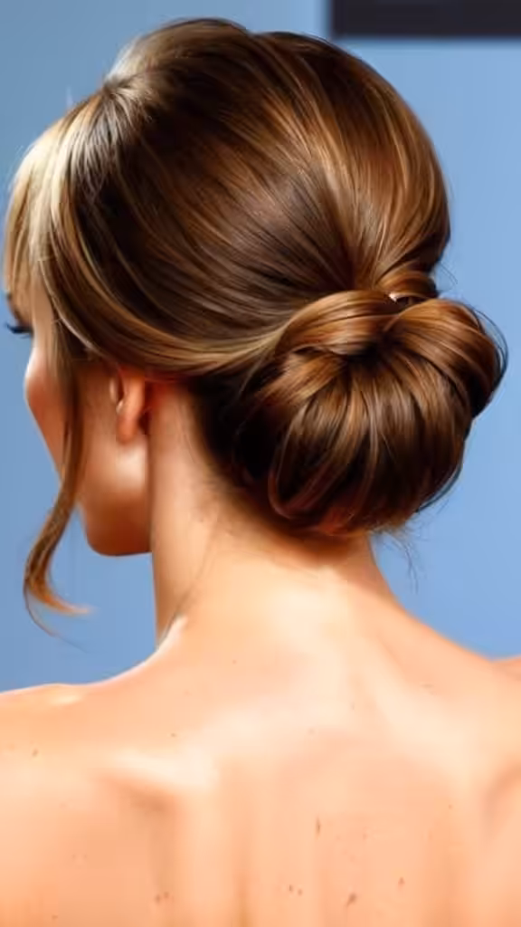 Elegant Low Bun